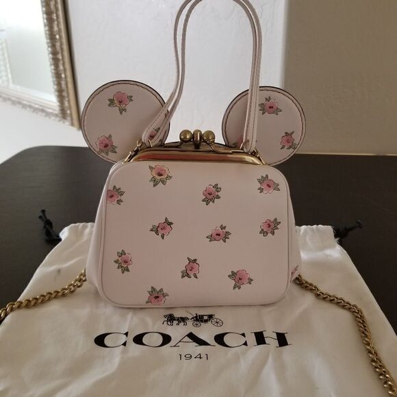 NWOT Coach Disney Micky Handbag - Picture 4 of 9